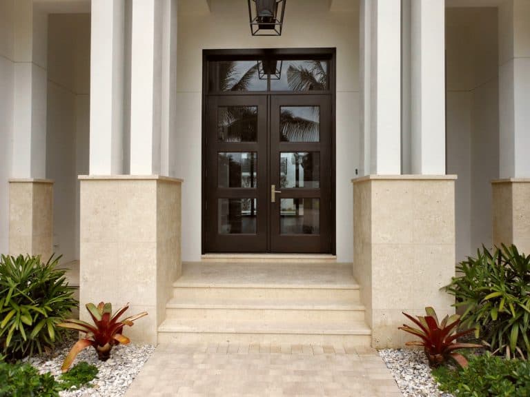 Atlantic Shell Stone Treads, Risers, Column Cladding