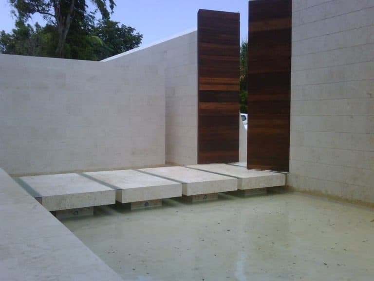 Calypso Coral Saw Cut Flooring, Pads And Cladding