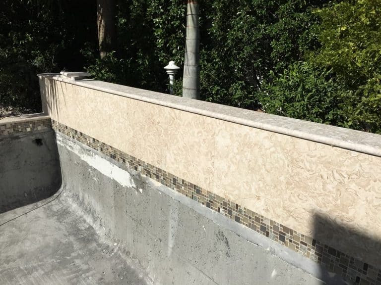 Shells Reef Beige Coping And Tiles Pool Spill Over 2016